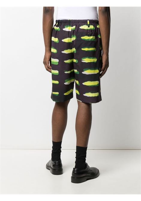 shorts con elastico in vita , stampa LEN LYE DRIES VAN NOTEN | Pantalone | PENNYSHORT2005900